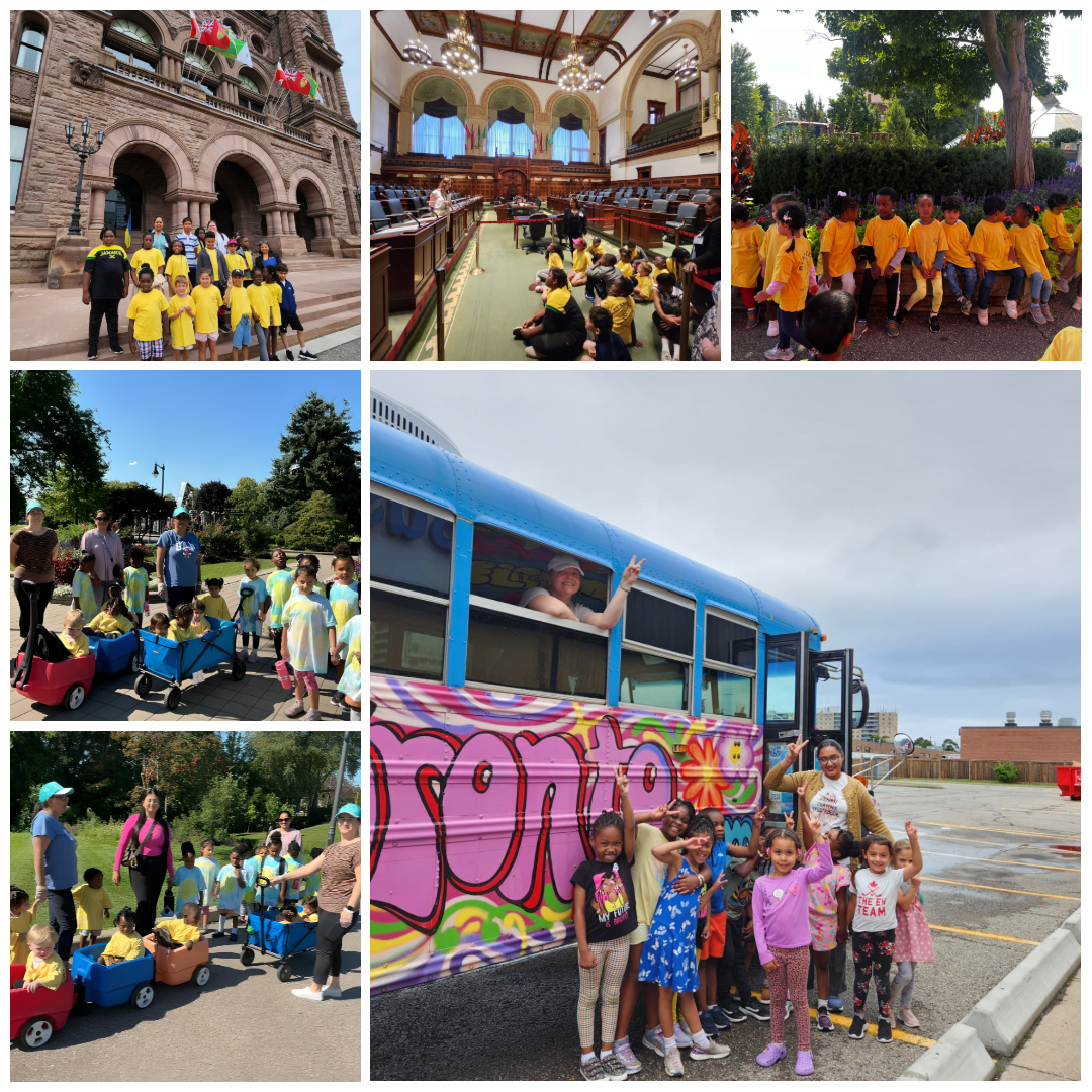 Summer camp field trip
